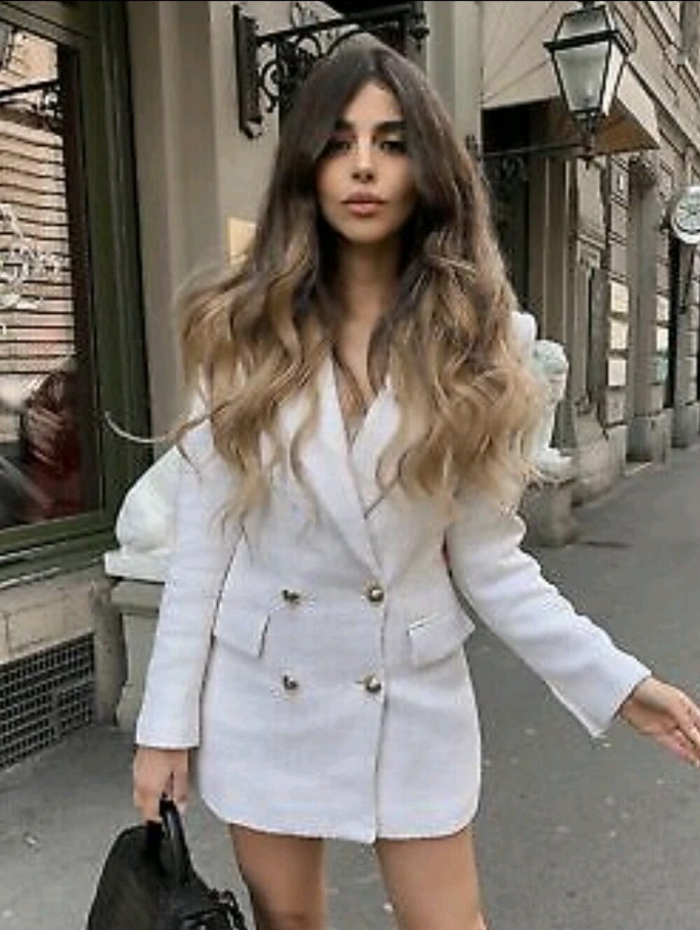 ZARA | Womens Textured Blazer